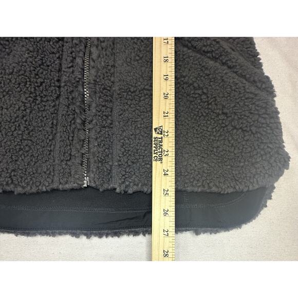 LL Bean Jacket Womens S Alloy Gray Mountain Pile Hooded Fleece Full Zip Coat NWT - Picture 5 of 6